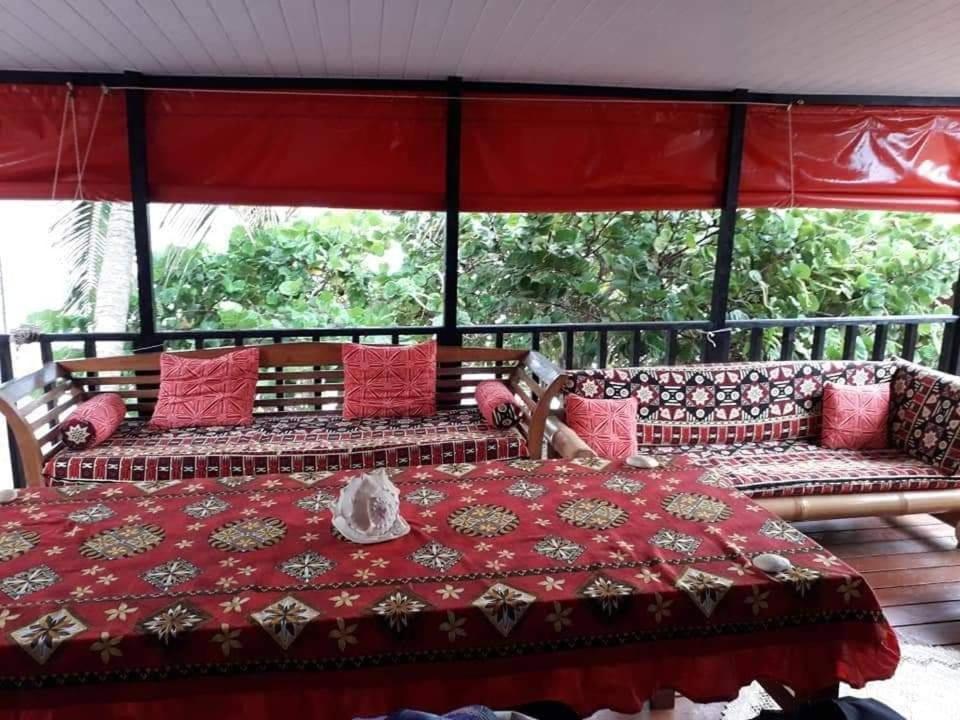 Moorea Temae Bungalow Lory Bord De Mer Buitenkant foto