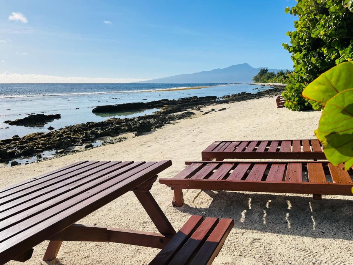 Moorea Temae Bungalow Lory Bord De Mer Buitenkant foto