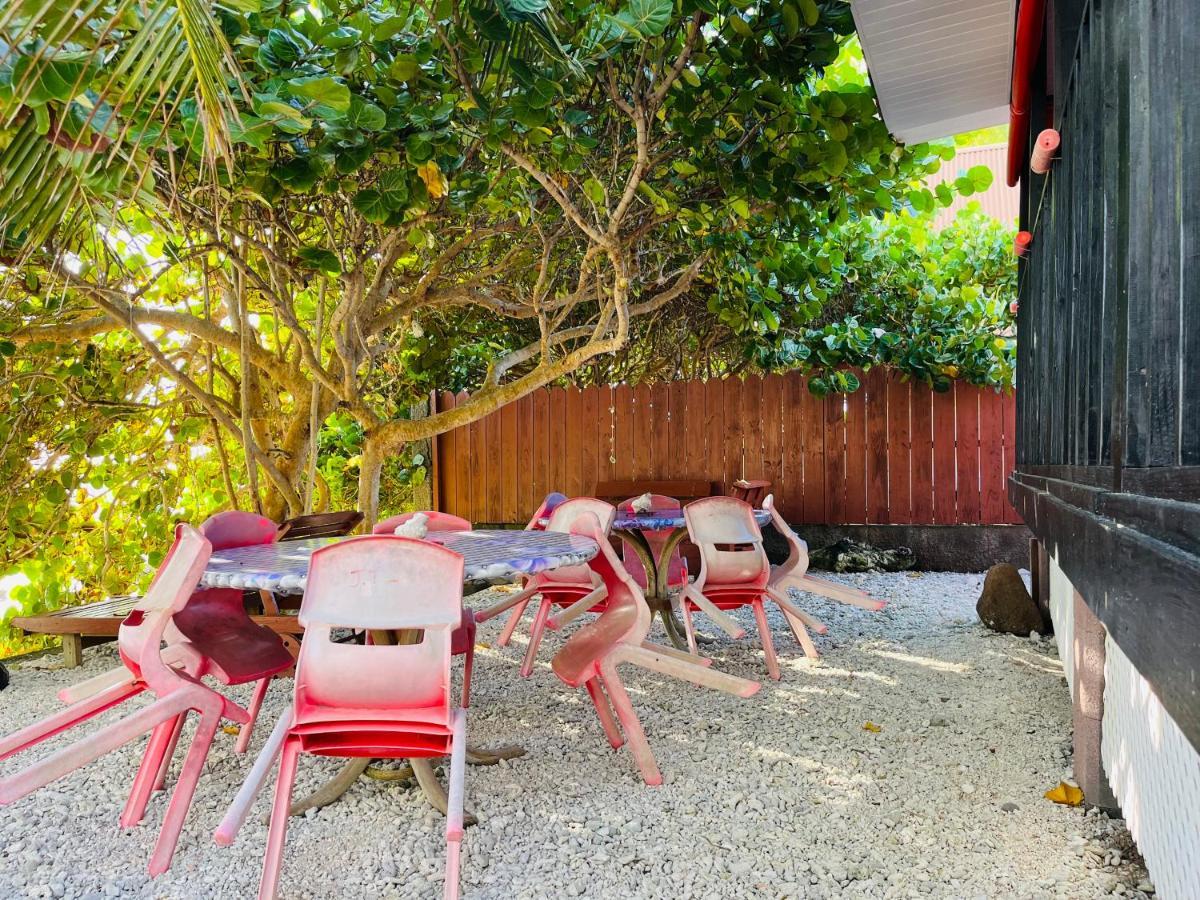 Moorea Temae Bungalow Lory Bord De Mer Buitenkant foto