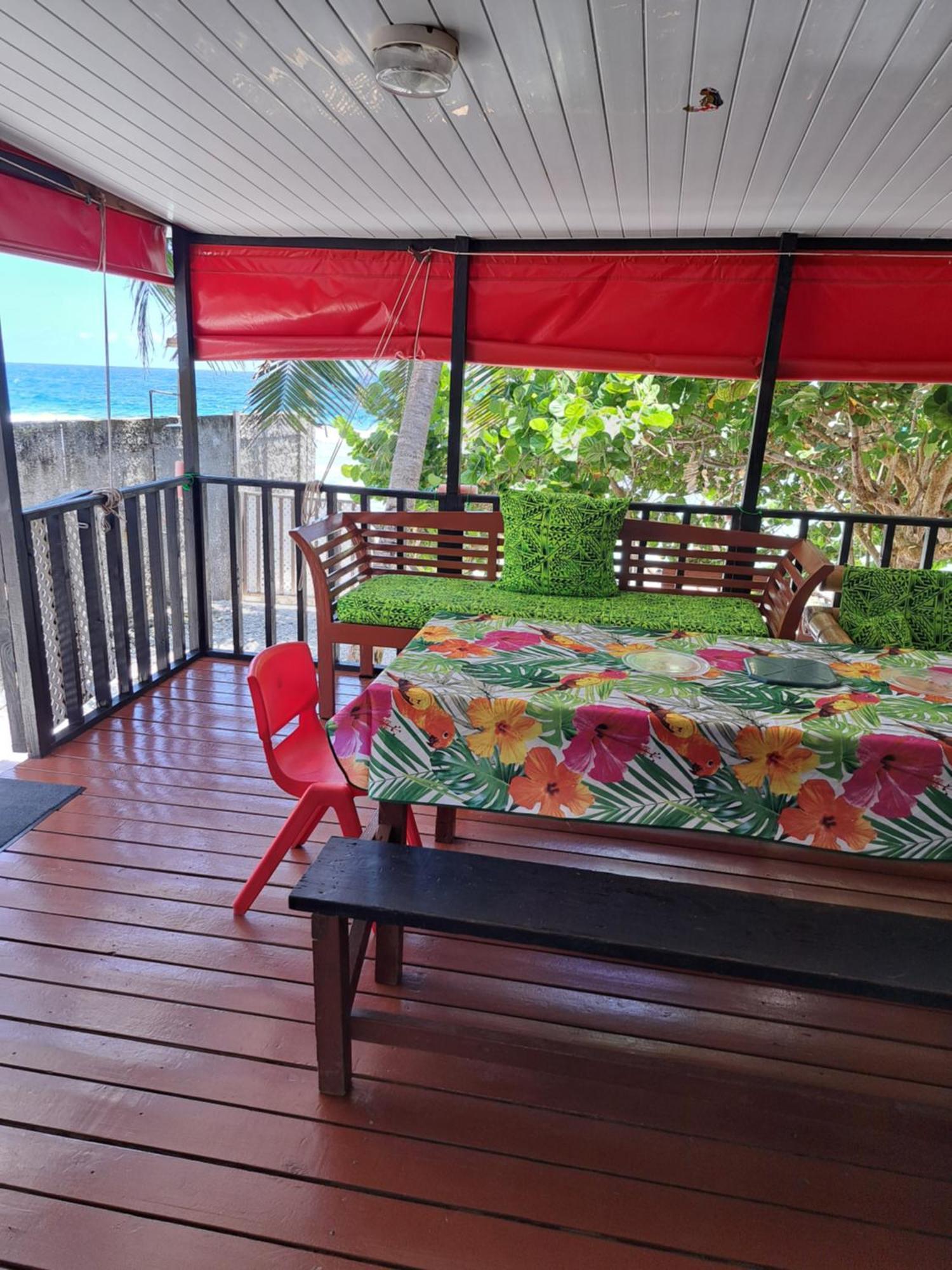 Moorea Temae Bungalow Lory Bord De Mer Buitenkant foto